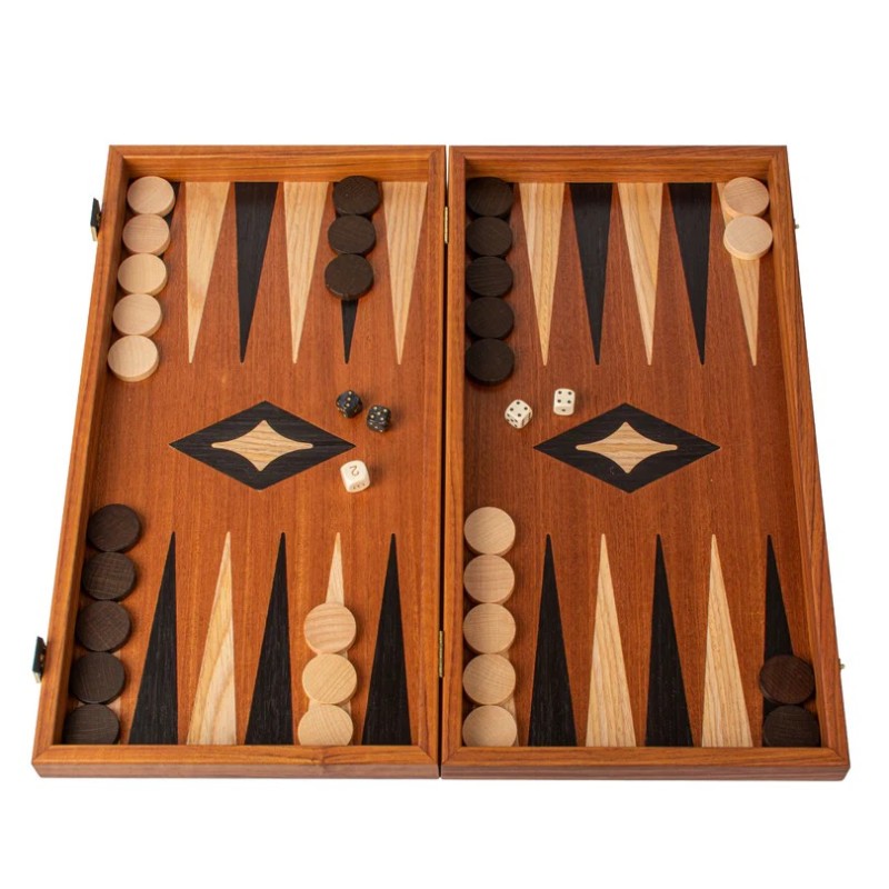 Τάβλι  χειροποίητο, καπλαμάς - Μαόνι