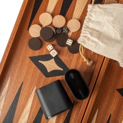 Τάβλι  χειροποίητο, καπλαμάς - Μαόνι