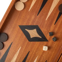 Τάβλι  χειροποίητο, καπλαμάς - Μαόνι