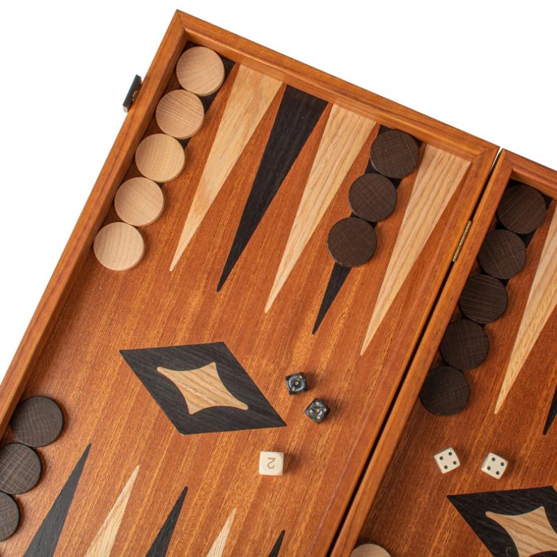 Τάβλι  χειροποίητο, καπλαμάς - Μαόνι