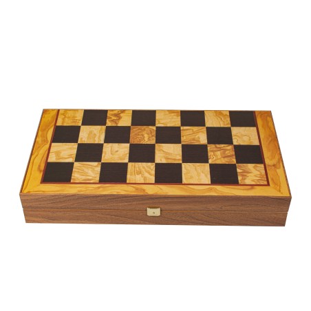 Τάβλι - Σκάκι με εκτύπωση - Ελιά