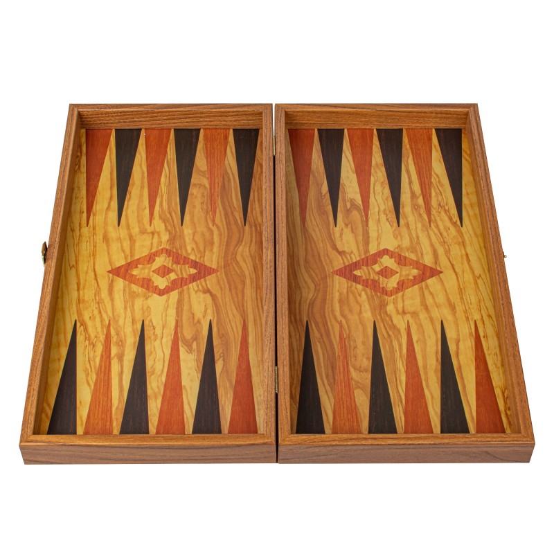 Τάβλι - Σκάκι με εκτύπωση - Ελιά