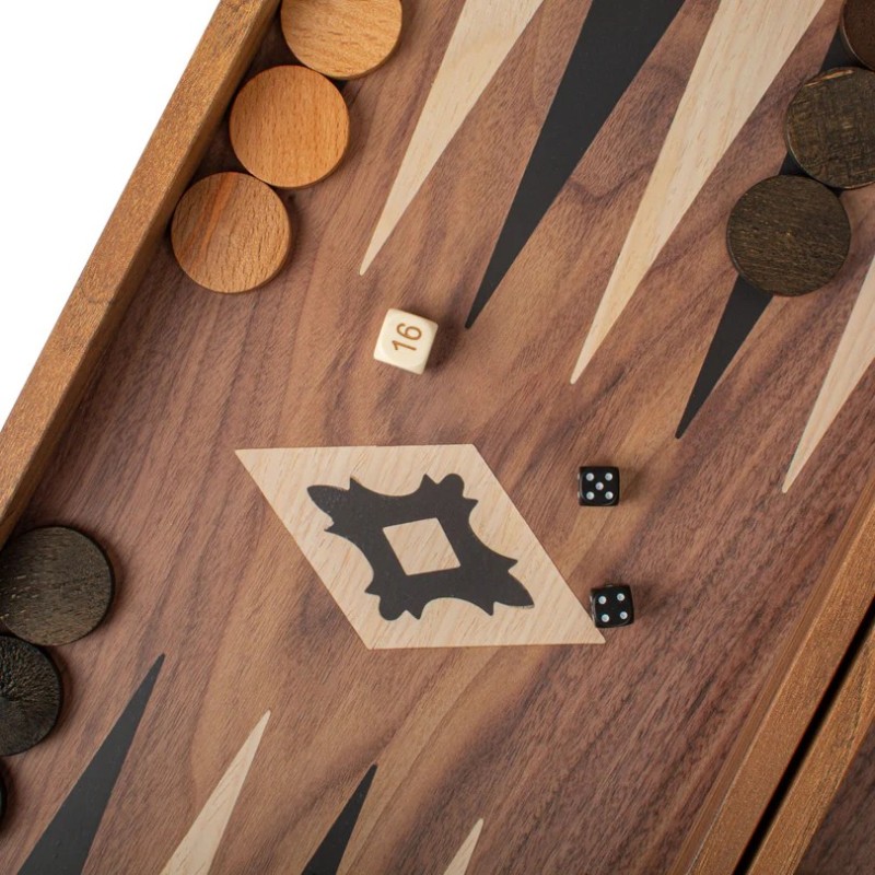 Τάβλι με εκτύπωση - Καρυδιά