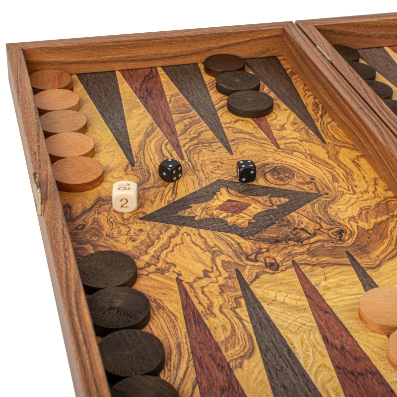 Τάβλι με εκτύπωση - Ελιά ρίζα