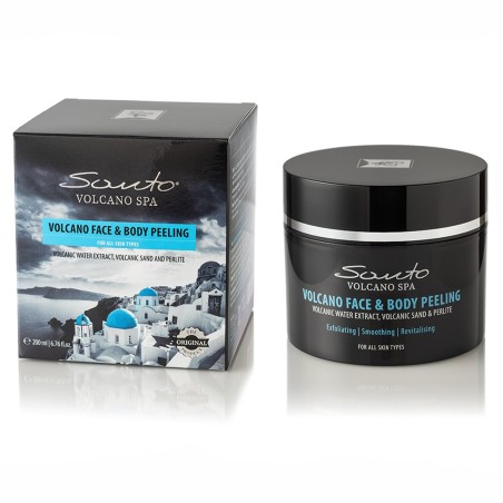 Santo Volcano Κρέμα Απολέπισης Προσώπου και Σώματος 200ml