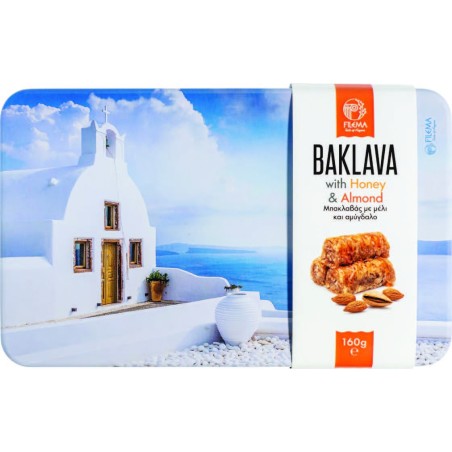Μπακλαβάς Filema 160g | Μεταλλικό Κουτί & Παραδοσιακά Ελλην