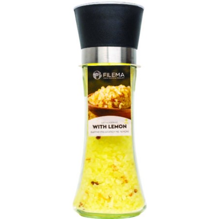 Μύλος Αλάτι Lemon | Θαλασσινό Αλάτι με Λεμόνι