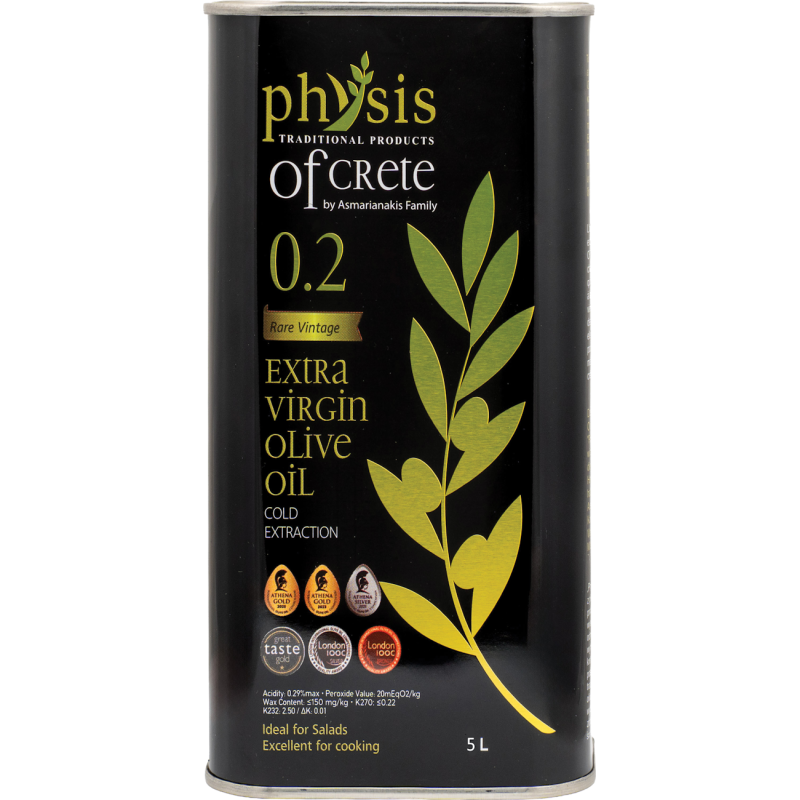 Physis of Crete 0.2 Εξαιρετικό Παρθένο Ελαιόλαδο Κρήτης